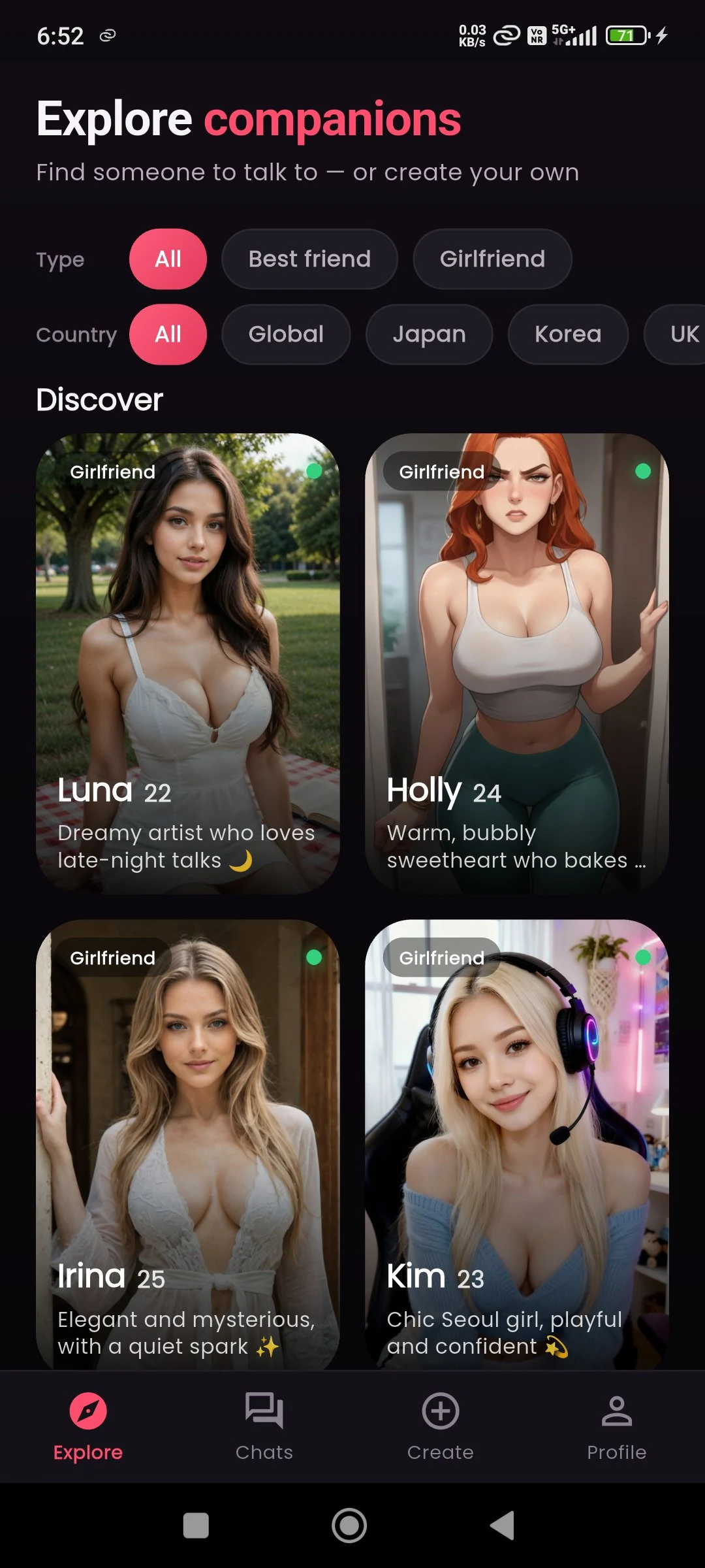 Nastia AI screenshot